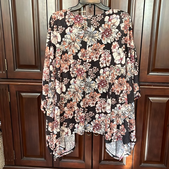 Floral KNIT KIMONO - Picture 3 of 5